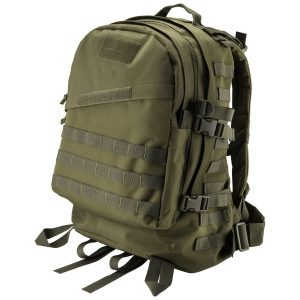 Domelco Breathable MOLLE Tactical Backpack with Padded Support and Multiple Storage Compartments