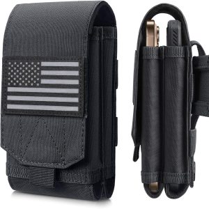 Breathable outdoor phone pouch universal molle durable pouch