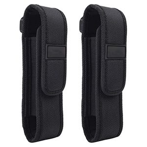 Nylon Flashlight Pouch Set Breathable Gear Holder Case for Outdoor Carry Utility Pouch