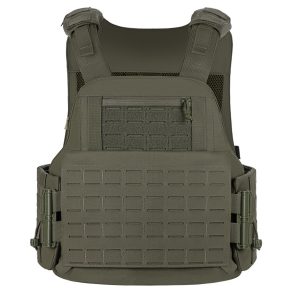 Durable Construction: Made from abrasion- and tear-resistant 500D Cordura material for exceptional strength and longevity. Quick-Release System: Equipped with Duraflex buckles for rapid removal; easily unfastened by pulling the release cord up or down. Ballistic Compatibility: Front and back panels include pockets for ESAPI-compliant ballistic plates in Medium, Large, and Extra-Large sizes. Customizable Fit: Adjustable Velcro shoulder straps and internal elastic webbing ensure a secure and comfortable fit for all users. Enhanced Ventilation: 3D mesh inserts and shock-absorbing pads provide breathability and comfort during prolonged wear. MOLLE System Integration: Front and rear MOLLE webbing panels allow the attachment of pouches and accessories as per preference. Waterproof Zipper Panel: Front administrative pocket features a YKK Aqua-Guard waterproof zipper for safe storage of essentials. Velcro Panels: Slotted Velcro panel on the chest for attaching name tags, patches, or compatible accessories. Ergonomic Shoulder Design: Padded shoulder straps reduce strain and enhance comfort during extended use. Escape Loop: Integrated rear escape handle for emergency carry or rescue situations. Universal Size: Designed to accommodate various body types with a flexible and easily adjustable structure.