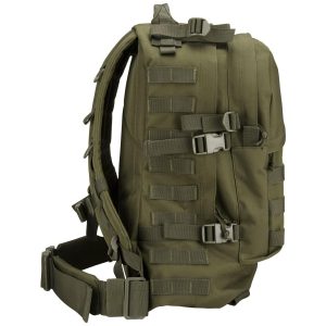 Domelco Breathable MOLLE Tactical Backpack Padded Support Multiple Storage Compartments Backpacks