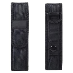 Nylon Flashlight Pouch Set Breathable Gear Holder Case for Outdoor Carry Utility Pouch