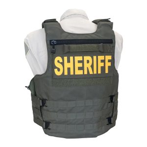 Tactical Custom Adjustable Sheriff Patrol Breathable Plate Carrier Inspect Carrier Vest