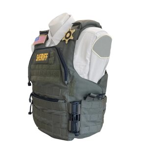 Tactical Custom Adjustable Sheriff Patrol Breathable Plate Carrier Inspect Carrier Vest
