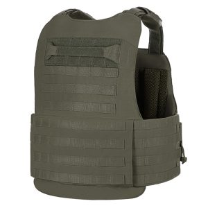 Durable Construction: Made from abrasion- and tear-resistant 500D Cordura material for exceptional strength and longevity. Quick-Release System: Equipped with Duraflex buckles for rapid removal; easily unfastened by pulling the release cord up or down. Ballistic Compatibility: Front and back panels include pockets for ESAPI-compliant ballistic plates in Medium, Large, and Extra-Large sizes. Customizable Fit: Adjustable Velcro shoulder straps and internal elastic webbing ensure a secure and comfortable fit for all users. Enhanced Ventilation: 3D mesh inserts and shock-absorbing pads provide breathability and comfort during prolonged wear. MOLLE System Integration: Front and rear MOLLE webbing panels allow the attachment of pouches and accessories as per preference. Waterproof Zipper Panel: Front administrative pocket features a YKK Aqua-Guard waterproof zipper for safe storage of essentials. Velcro Panels: Slotted Velcro panel on the chest for attaching name tags, patches, or compatible accessories. Ergonomic Shoulder Design: Padded shoulder straps reduce strain and enhance comfort during extended use. Escape Loop: Integrated rear escape handle for emergency carry or rescue situations. Universal Size: Designed to accommodate various body types with a flexible and easily adjustable structure.