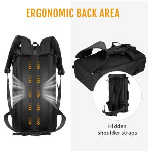 DOMELCO GROUP 50L Tactical 3-Way Military MOLLE Assault Backpack Modular WR Bag Lightweight Waterproof Durable Backpack