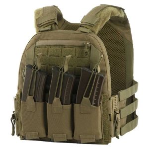 Breathable Lightweight Adjustable Tactical Vest Quick Release 500D Cordura Plate Carrier Ranger Green Molle System Outdoor Gear