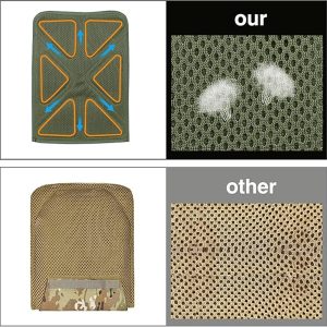 Breathable Quick Release Adjustable MOLLE Airsoft Tactical Vest Durable 500D Nylon Lightweight Design