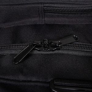 Breathable Heavy Duty Duffel Gear Travel Sports Gym Bag Lockable Zippers Water Resistant Combat Backpack