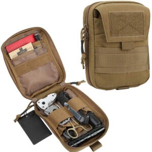 High Quality Domelco Molle Admin Pouch – Tactical Utility EDC Organizer Pouch