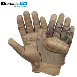 DOMELCO GROUP Tactical Hunting Gloves – Waterproof Adjustable Full Finger Gloves